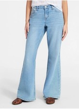 No Boundaries Baggy Flare Light Wash Jeans, Juniors, Women's Pant New With Tags