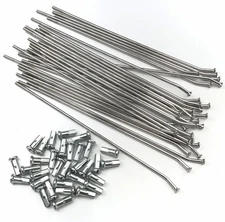 Excel Colorworks MX Front Spoke & Nipple Set Stainless 19 x 1.40 (XS0-41197)