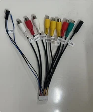 For Android Car Stereo Radio RCA In/Output AUX Cable Wire