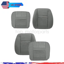 Driver Passenger Bottom Top Cloth Cover Slate Gray For 06-09 Dodge Ram 2500 3500