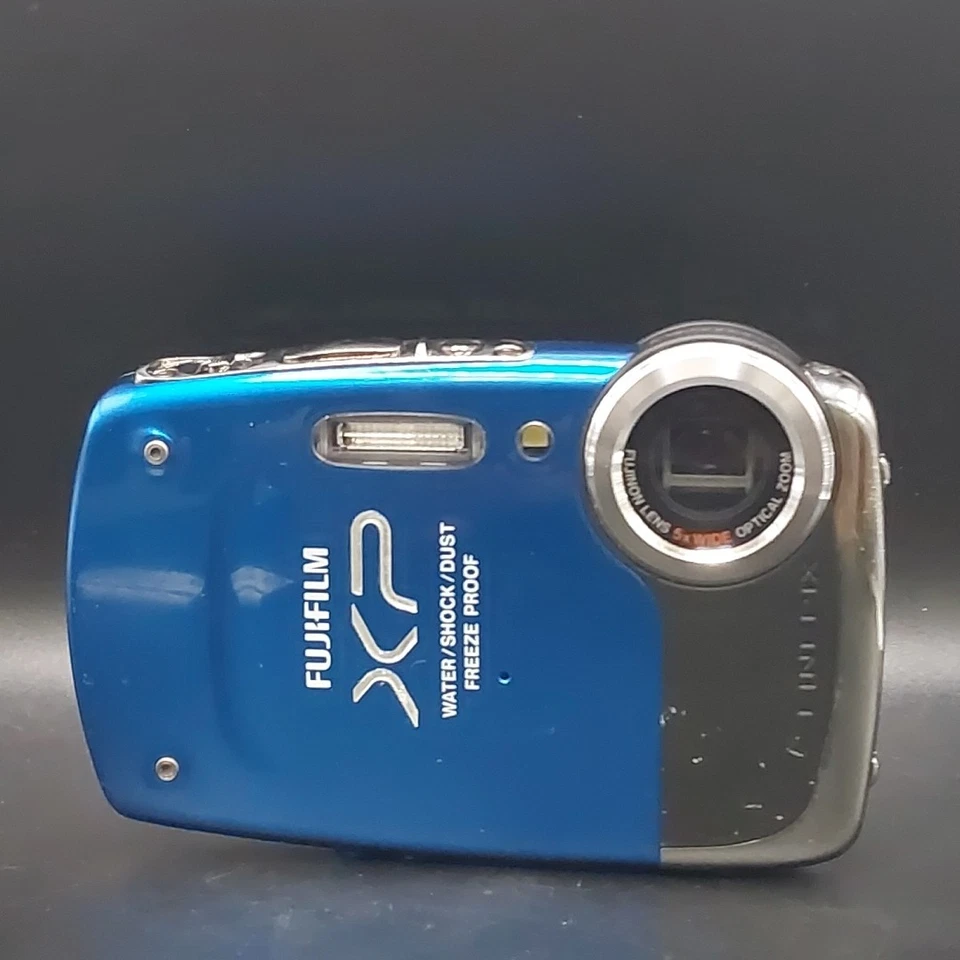 Fujifilm FinePix XP20 Digital Camera 14MP 5X Zoom Blue Battery & Charger Tested - Image 4 of 4
