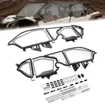 Upper Doors Hard Door Cab Enclosure For Can-Am Maverick X3 Max X DS Turbo 2017+