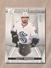 2023-24 Upper Deck The Cup Class of 2023 Rookie Matty Beniers RC /249 Seattle