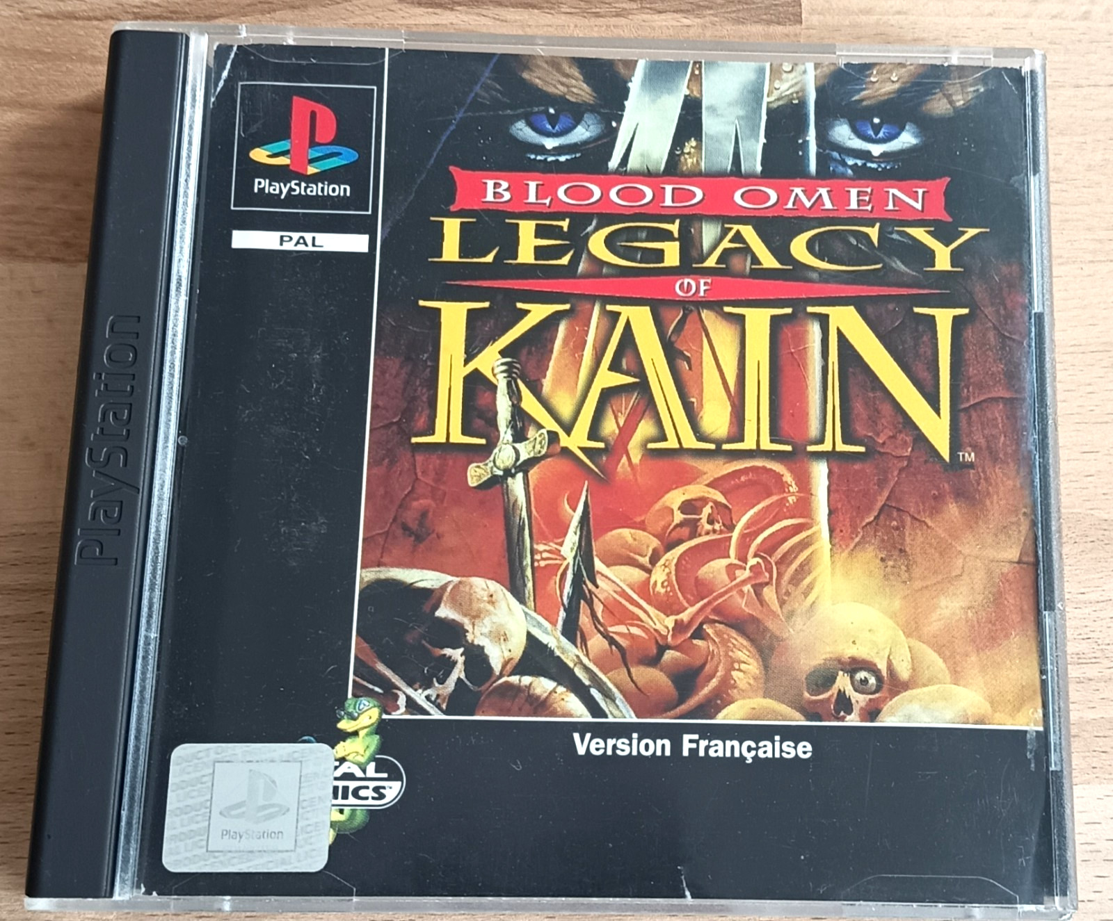 Playstation PS1 Blood Omen Legacy of Kain [PAL Fr] Boîte Console PS One *JRF
