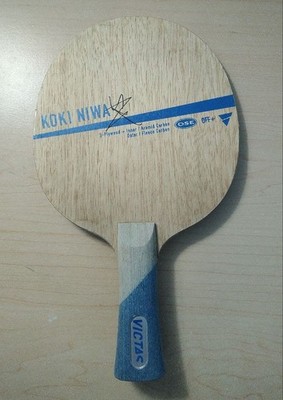 Victas Koki Niwa Tischtennisschläger - Gebraucht, Top Zustand