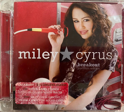 CD & DVD MILEY CYRUS - BREAKOUT - PLATINUM EDITION