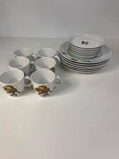 Thomas Janosch Kaffeeserice 6x Untertasse 6xTasse 6x Kuchenteller