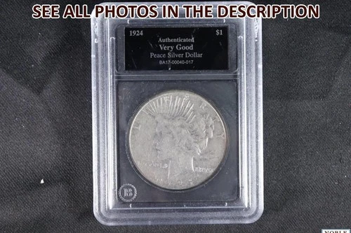 NobleSpirit (RS) 1924 S Peace Silver Dollar Very Fine