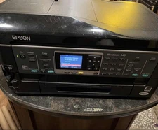 Epson WorkForce 545 All-In-One Inkjet Printer Scan Copy Fax Needs Ink