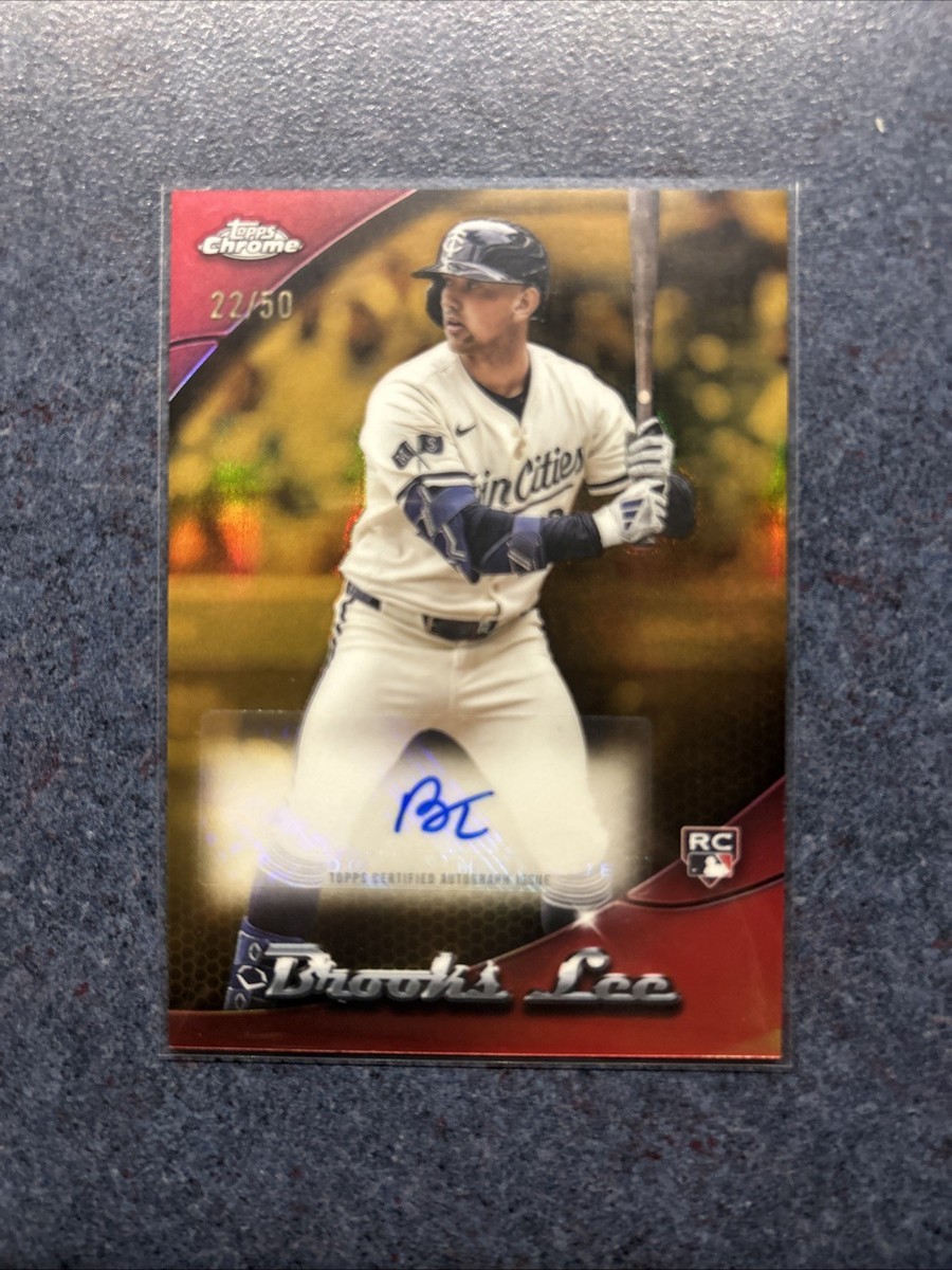 2025 Topps Chrome Update Chromeography Auto Brooks Lee #CHRU-BL 