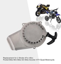 Mini Pocket Pit Dirt Bike Motor 47cc 49cc Arranque de Metal Arranque de 2 Tiempos ATV