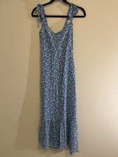 Reformation Blue Floral Nikita Dress in Marie - 0