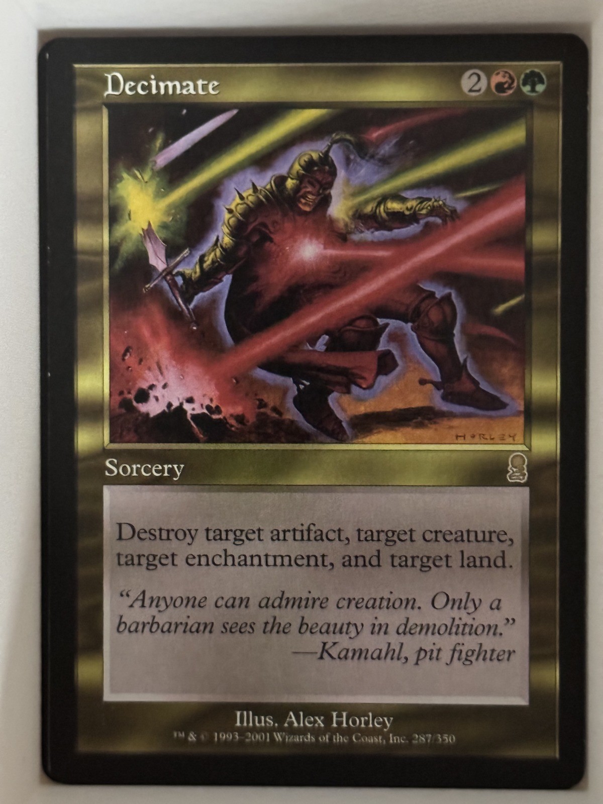 Decimate R Odyssey 287 NM