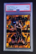 2023-24 Panini Select  Jaime Jaquez Jr. #100 Orange Flash Prizm (RC)  PSA 9