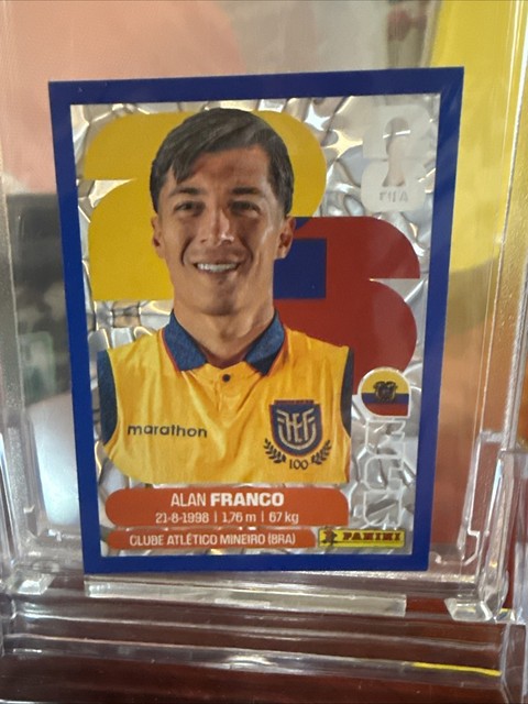 Panini FIFA World Cup 2026 - RARE BLUE CRUMPLE - ECU 10 - Alan Franco