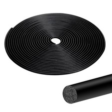 40FT Backer Rod 1/4 inch, Black Rubber Caulk Saver, Concrete Expansion Joint ...