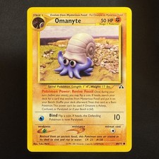 Omanyte - 60/75 - Neo Discovery - Pokemon - Common - Played