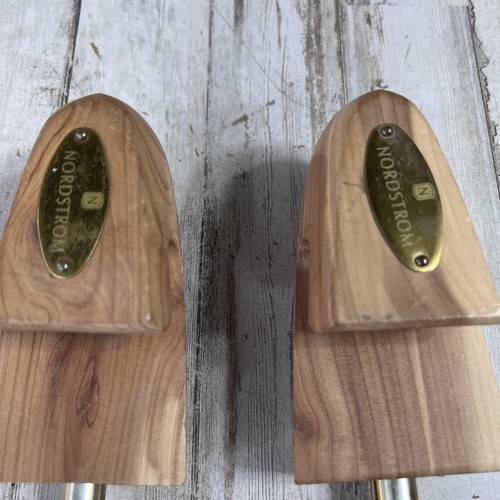 Nordstrom Men's Cedar Wood Shoe Trees Stretcher Size Large USA Made - Picture 2 of 12