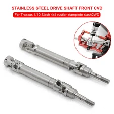Front Rear CVD Drive Shaft For Traxxas 1/10 Slash 4x4 Rustler Stampede Slash 2WD