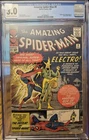 The Amazing Spider-Man  #9 CGC 3.0 1st Appearance of Electro (1964)