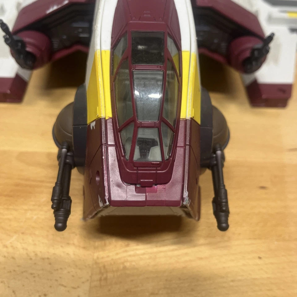 Star Wars The Clone Wars Republic Attack Shuttle 2011 Hasbro incompleto *leer Foto 2 de 4