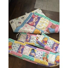 Vintage 90s Winnie the Pooh baby comforter