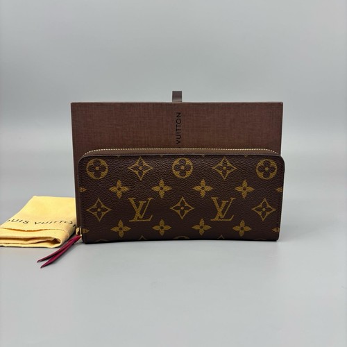 Louis Vuitton Clémence Wallet 'Brown Monogram Canvas' Women#5TMVR
