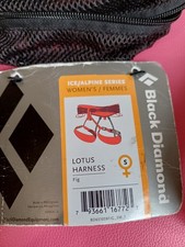 Black Diamond Lotus Climbing Harness Women&rsquo;s Size S Ice Alpine Lightweight
