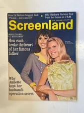 Elizabeth Montgomery Screenland Magazine Marlo Thomas Jan 1967