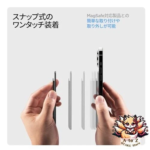 NEW Spigen MagSafe Compatible Card Case (3 Card Slots) for iPhone 17 Pro Max - Image 4 of 4