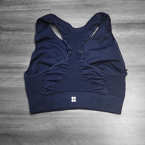 Reggiseno da allenamento lungo Sweaty Betty "Stamina" - Nero - Donna Medium (8-10) Usato in ottime condizioni - Foto 4 di 12