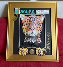 2019 Jaguar Xke Original 3-d Framed Art Designed Created By Allan Petretti