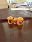 Vintage Barbie Kitchen Playset #7472 Replacement Mushroom Canisters 1990 Mattel