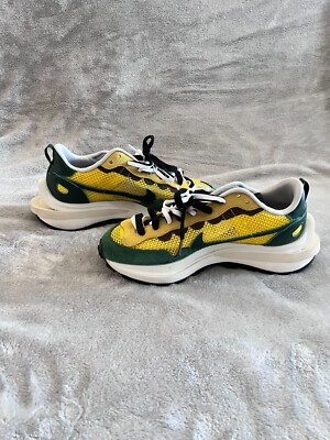 スニーカー NIKE VAPORWAFFLE SACAI YELLOW Nike VaporWaffle Sacai Tour Yellow Stadium Green Size 9.5 Used | eBay