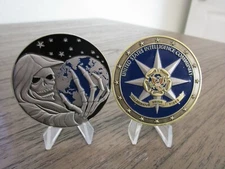 US Intelligence Community NRO NGA IC NSA CIA Grim Reaper Challenge Coin