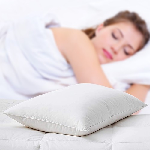 Large Soft Pillows Bounce Back Quilted Microfibre Firm Deluxe Striped Pillows - Picture 81 of 85