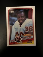 Washington Redskins Great Timmy Smith Rookie Card and more RC cards. rookie card picture