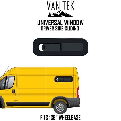 Ram ProMaster media litera corredera ventanas 800 mm x 270 mm ventana cámper - Imagen 4 de 11