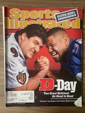 Sports Illustrated Jan 29, 2001: Ravens' Tony Siragusa & Giants Michael Stahan