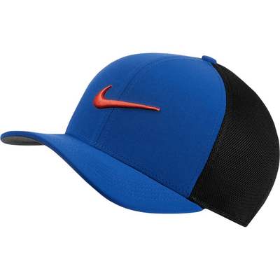 nike blue golf hat