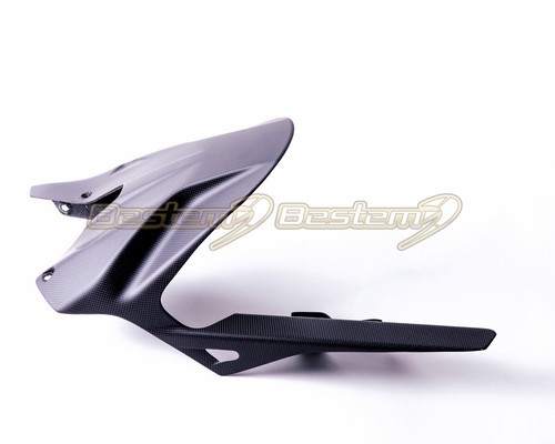 Ducati Diavel V4 2023 Carbon Fiber Rear Hugger Fairing Matte Finish Plain Weave - Picture 2 of 5