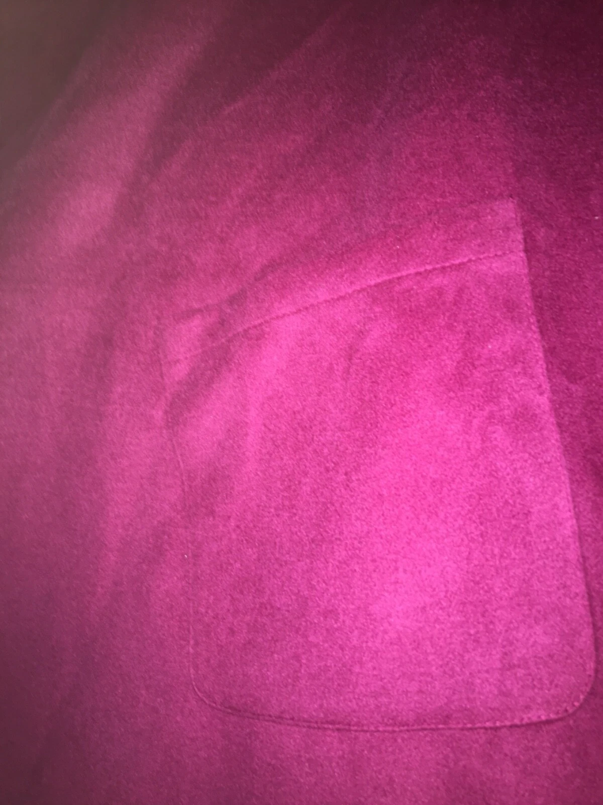 VETEMENTS NUOVA felpa con cappuccio invernale da donna senza marchio mantello con cerniera tasche anteriori vino viola XL bella!