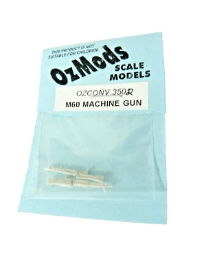 OzMods M60 (2) resin details for diorama or fig. Ozmil3502 1/35 scale