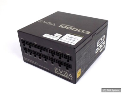 1000 Watt EVGA 220-G3-1000 SuperNOVA 1000 G3 Fully Modular 80 Plus GOLD Netzteil