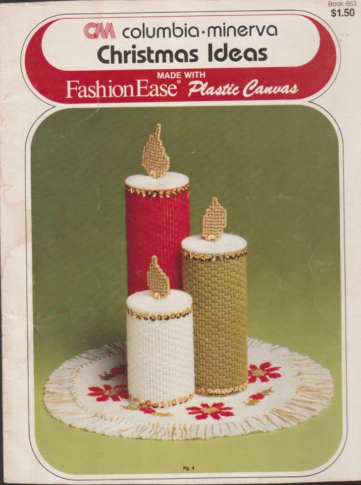 Christmas Ideas - PLASTIC CANVAS PATTERNS -Columbia Minerva - Image 2 of 2