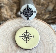 COMPASS Metal Steel Stamp Compass Metal Die Compass Impact Punch Stamp Tool