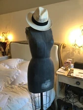 Modern Model Dress Form Collapsible Shoulders on wheels