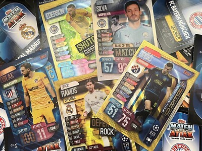 2019/20 Topps Match Attax Extra 100 CLUB SUPERSTAR ROCK MAN MATCH HAT TRICK HERO