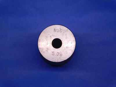 5.980 & 6.110 MASTER PLAIN BORE RING GAGE 6.000 -.020 6 mm .2406 5.98 6.11 CHECK