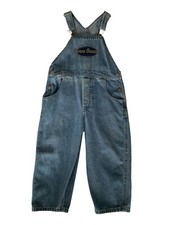 Vintage Wake Forest Overalls Demon Deacons Toddler Size 4T Gear For Sports Blue